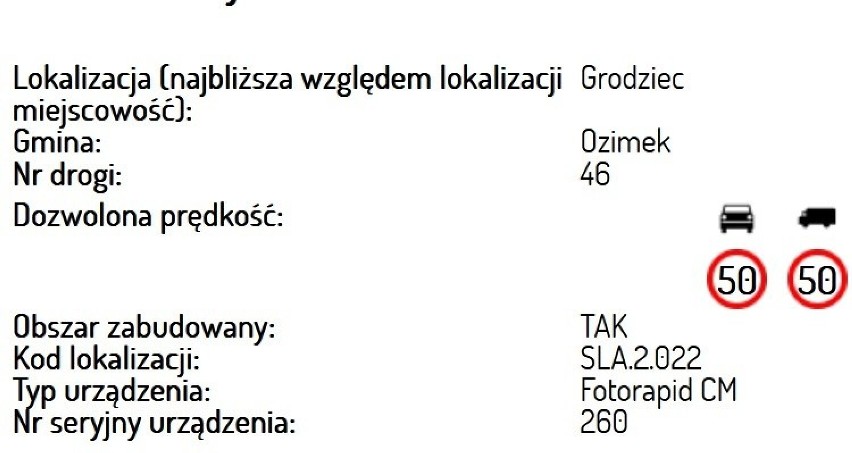 Lista nowych fotoradarów w województwie opolskim. W tym miejscu trzeba ściągnąć nogę z gazu 30.05.2023