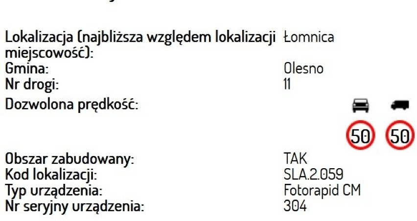 Lista nowych fotoradarów w województwie opolskim. W tym miejscu trzeba ściągnąć nogę z gazu 30.05.2023