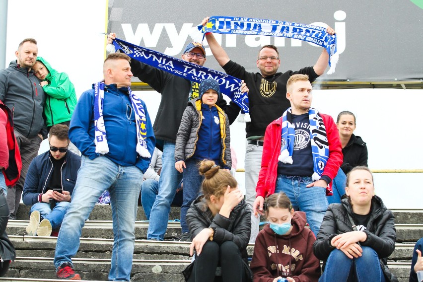 Sobotni pojedynek na Stadionie Miejskim w Tarnowie-Mościcach...