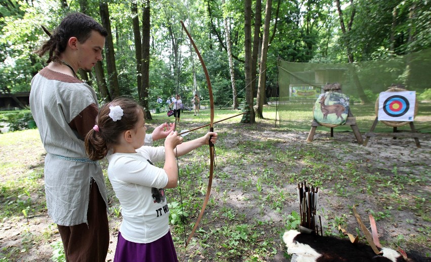 Wioska Słowiańska w łódzkim ZOO. 27 czerwca 2015