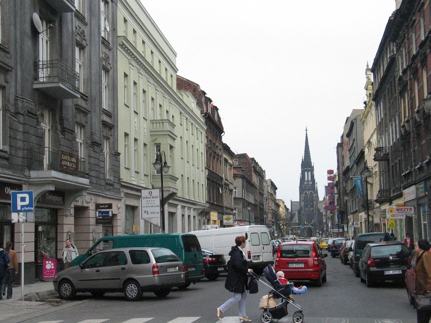 Mariacka w Katowicach przed przebudową