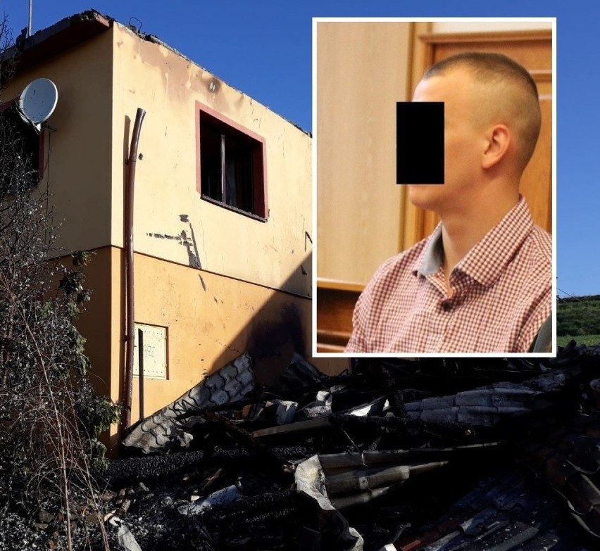 Omal nie spalił żywcem 2-letniego syna i 6 innych osób! Krakowski sąd wyda wyrok