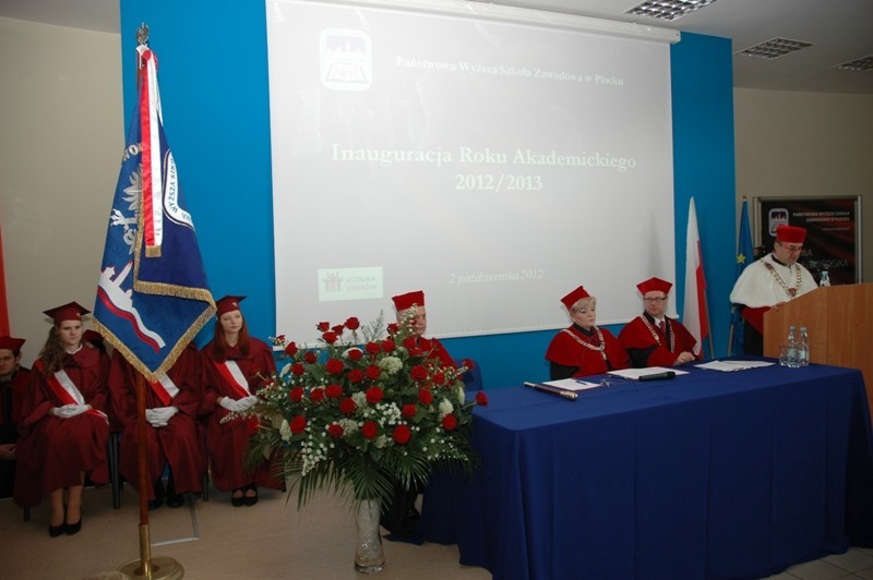 Inauguracja roku akademickiego w auli PWSZ