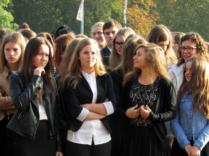 ZSTiO we Wrześni: Ślubowanie pierwszych klas.