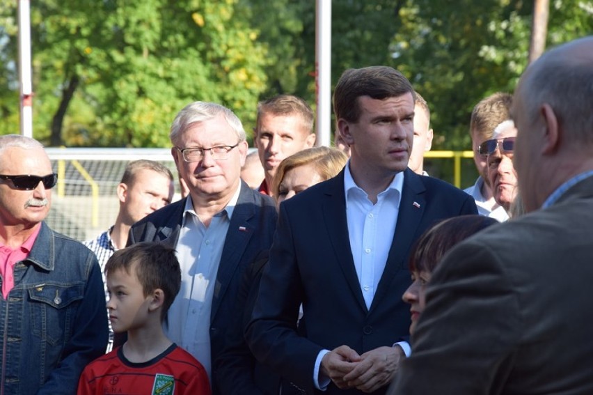 Minister sportu w Zduńskiej Woli. Są dotacje na inwestycje sportowe [zdjęcia i film]