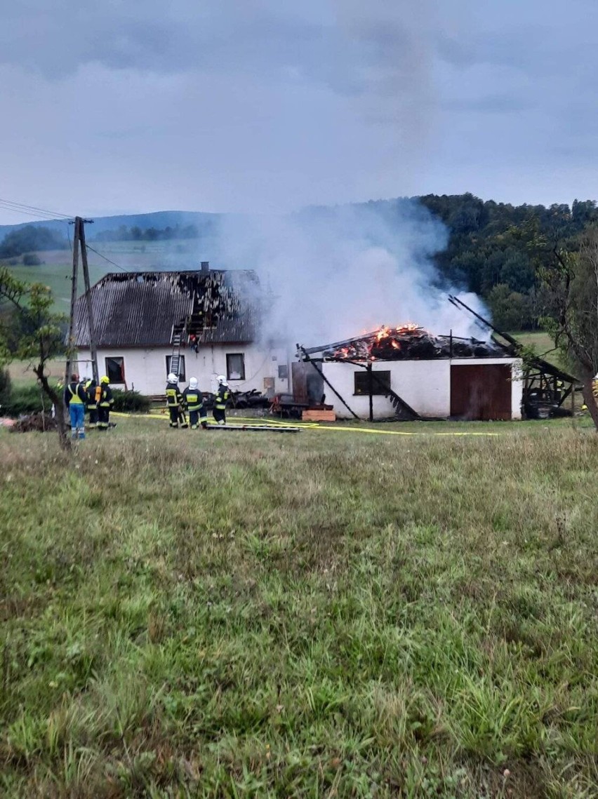 Do pożaru doprowadził pijany wujek. W domu przebywała pani...