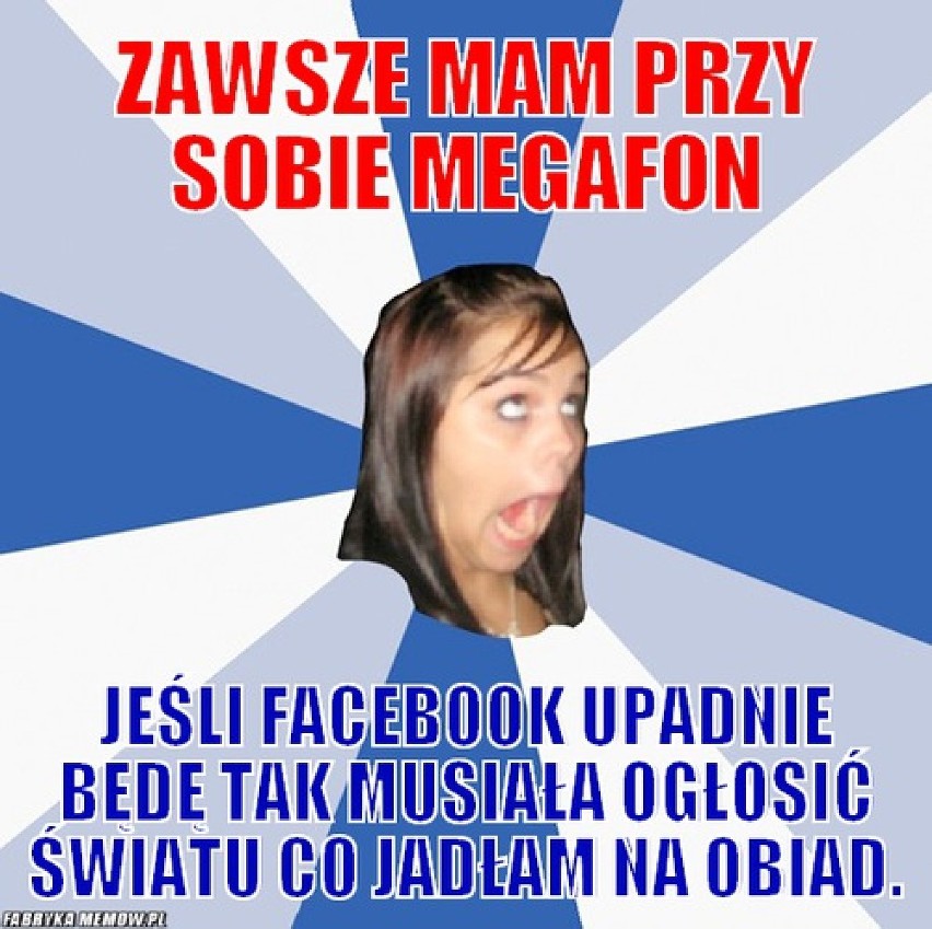 Memy o awarii Facebooka i Instagrama