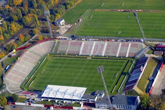 Stadion Widzewa przed rozbiórką