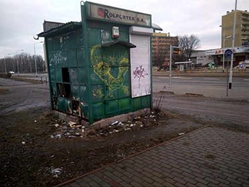 Stojący na wałbrzyskim Podzamczu kiosk, niebawem zostanie...