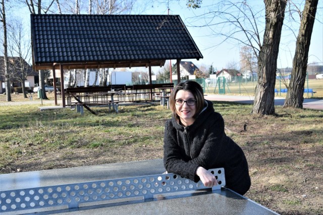 Izabella Witke - od 6 lat sołtys Nądni. Gyby były fundusze na realizacje celów, to w wiosce zmian byłoby znacznie więcej