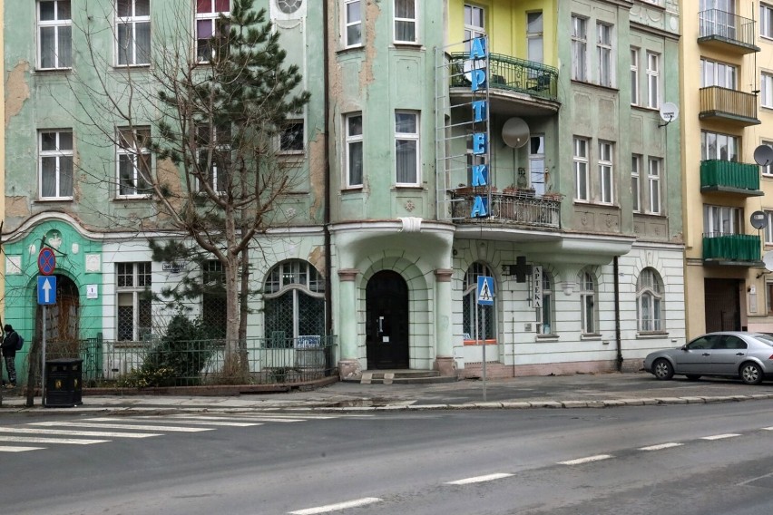 Jedna z najstarszych aptek w Legnicy znajduje się przy ulicy Matejki