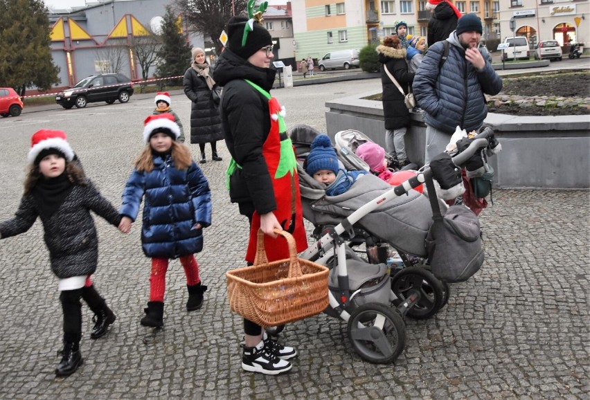 Mikołajki w Sławnie - plac kardynała Wyszyńskiego