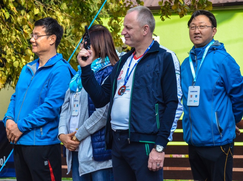 VIII Szamotuły Samsung Półmaraton. Marsz nordic walking [ZDJĘCIA]