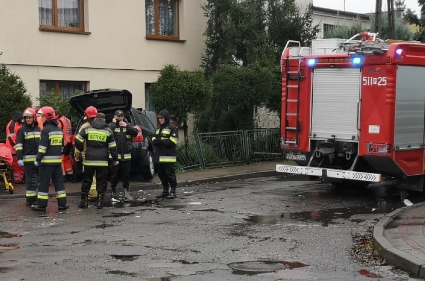 Nowy Tomyśl: Kolejny wypadek na skrzyżowaniu niedaleko KP PSP