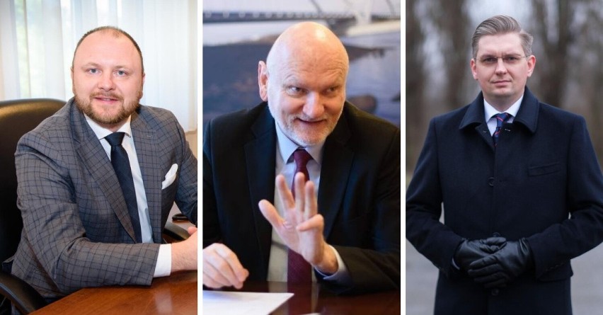 Od lewej: wiceprezydent Paweł Gulewski, prezydent Michał...