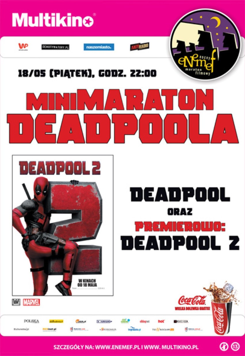   ENEMEF: Minimaraton Deadpoola z Deadpoolem 2