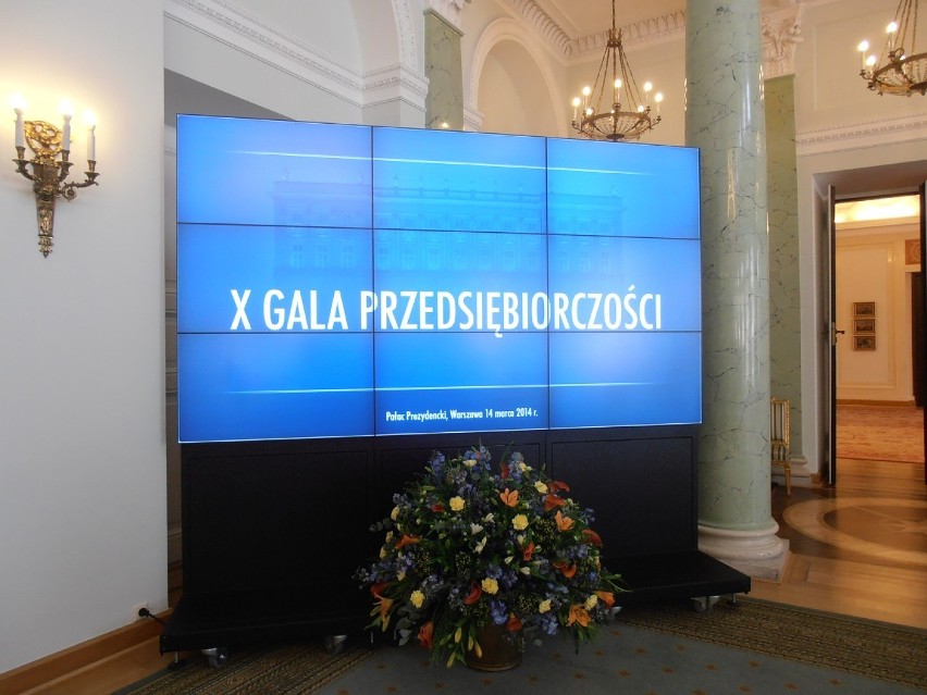 ZSP w Kleszczowie wyróźnione na Gali Przedsiębiorczości w Pałacu Prezydenckim