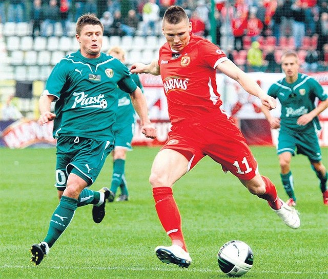 Marcin Robak w poprzednim sezonie był królem strzelców I ligi.