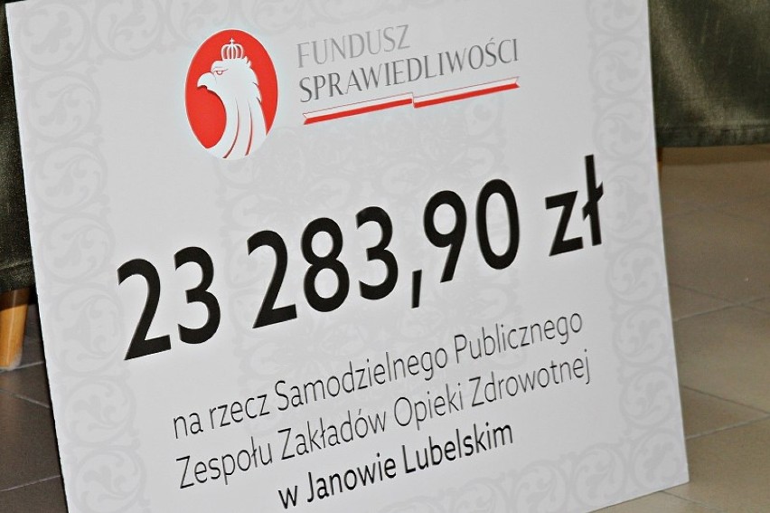 Szpital w Janowie Lubelskim otrzymał środki z Funduszu Sprawiedliwości. Sprawdź, na co zostaną wykorzystane pieniądze