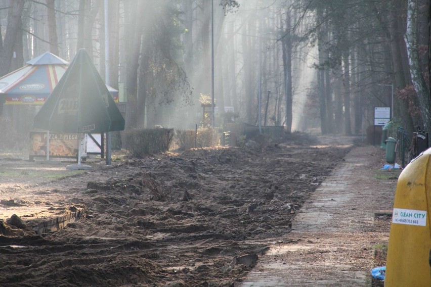 Rozpoczęły się prace budowlane na terenie ośrodka...