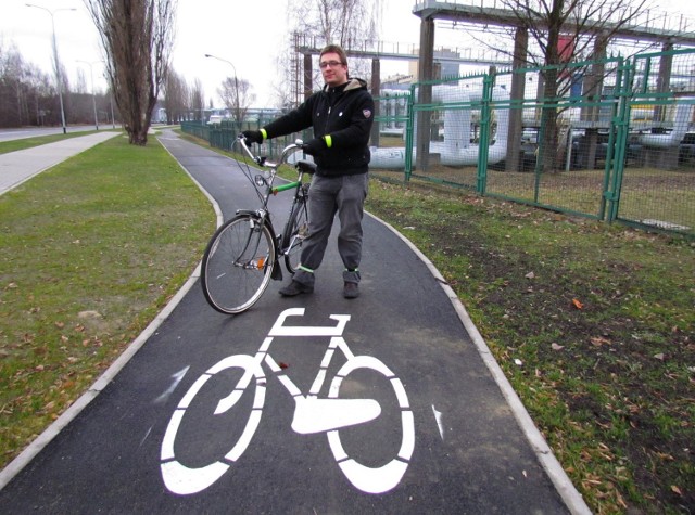 To prawdopodobnie pierwsza droga rowerowa, jaka powstała z ...