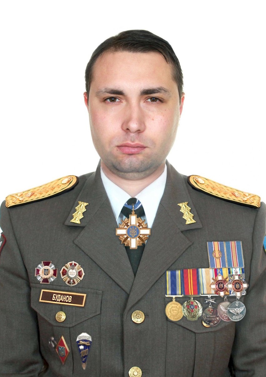 Gen. bryg. Kyryło Budanow, szef wywiadu wojskowego Ukrainy.