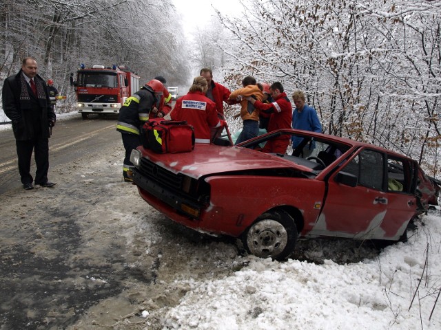 Kolizja z udziałem radnego Megiera