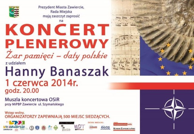 Koncert Hanny Banaszak w Zawierciu.