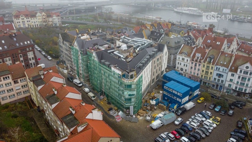 Stare Miasto w Szczecinie mocno się zmienia. Gęstnieje zabudowa. Zobacz zdjęcia