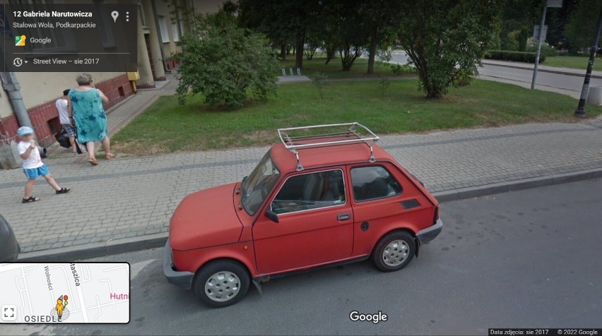 Kultowe samochody w Stalowej Woli uchwycone przez kamery Google. Czy jeszcze istnieją?