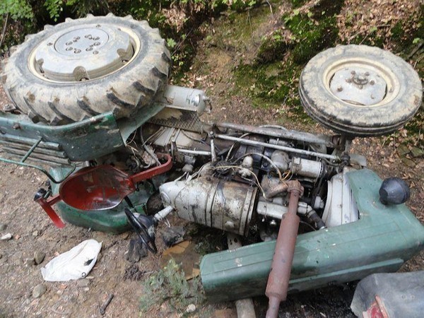 Tragiczny wypadek traktorzysty w Kamionce Wielkiej [ZDJĘCIA]