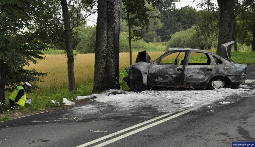 W środę po godz. 6 w miejscowości Babiak na trasie Lidzbark...