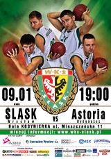 Koszykówka: Trwa sprzedaż biletów na Śląsk - Astoria