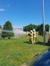 Zastępy druhów ochotników szkolą się w siedzibie zawodowej straży pożarnej w Międzyrzeczu 