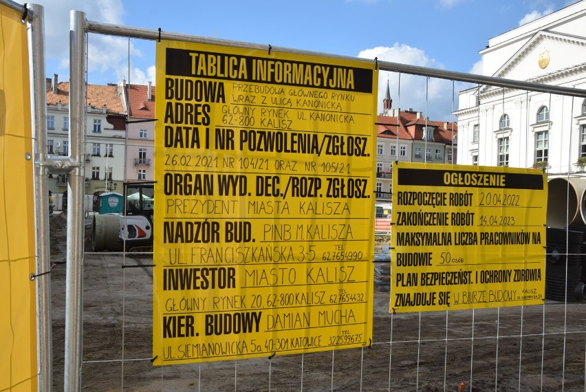 Rewitalizacja Głównego Rynku w Kaliszu. Co udało się odkryć...