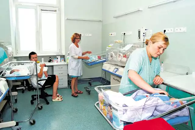 Na nowym oddziale neonatologicznym są świetne warunki do opieki nad noworodkami.