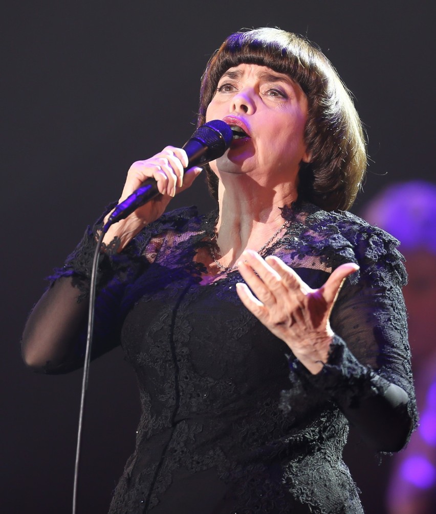 Mireille Mathieu w Polsce