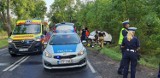 Gmina Kamieńsk. Śmiertelny wypadek na DK 91 w Ochocicach. Nie żyje 66-letni mężczyzna
