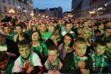 Wrocław: Kibice Śląska przyszli na Rynek dla swojej drużyny (ZDJĘCIA)