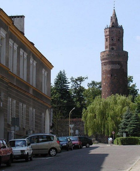 Jeden z zabytków Stargardu Szczecińskiego: Baszta Tkaczy.