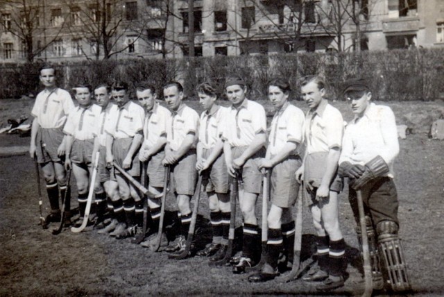 Gnieźnieńska drużyna hokejowa