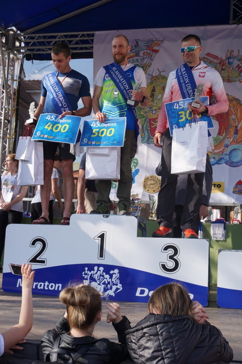 Mistrz Polski z Leszna! Łukasz Wróbel wygrał Mistrzostwa Polski Policjantów w Maratonie [FOTO]