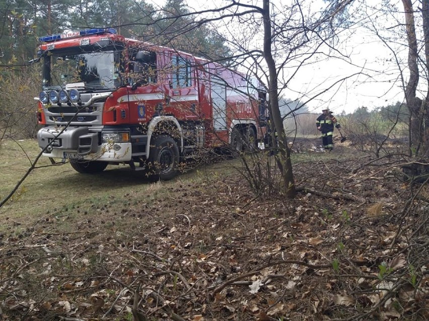 Strażacy z Gołaczew w powiecie olkuskim nie mają spokojnych świąt