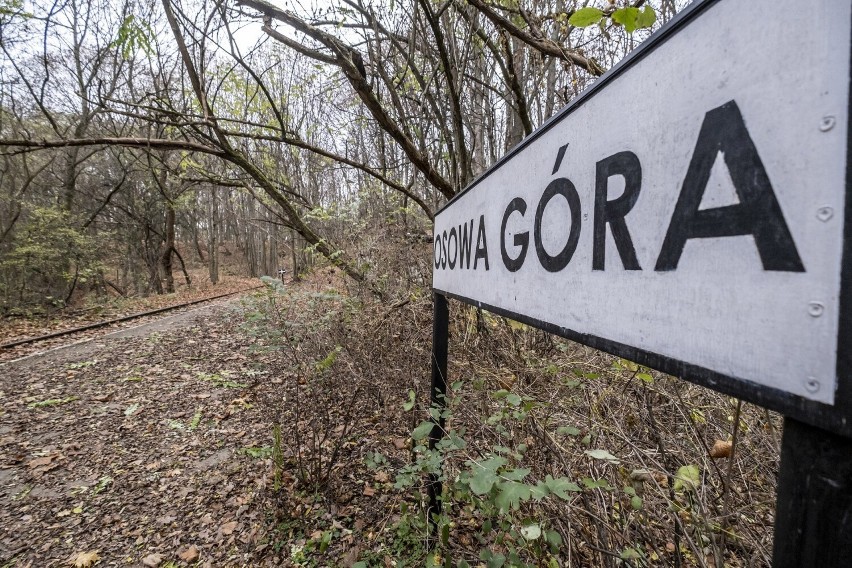 To Osowa Góra pod Poznaniem - opuszczona stacja kolejowa w...