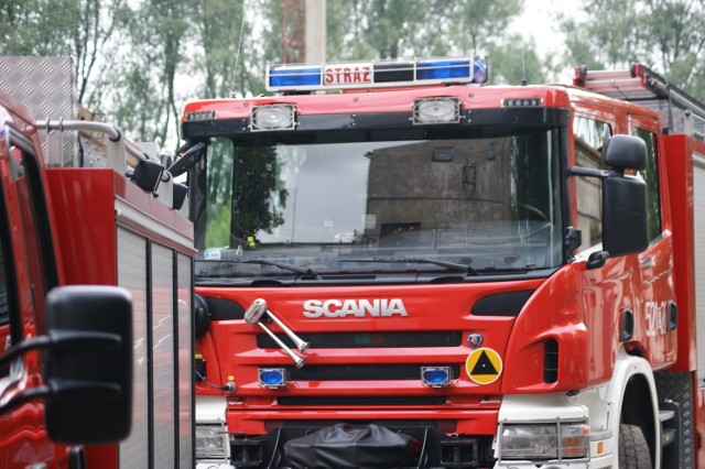 Akcja ratunkowa strażaków trwała 2,5 godziny