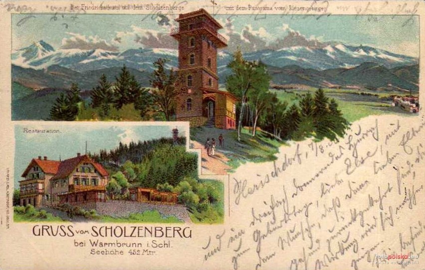 Lata 1896-1901 , Restauracja i wieża widokowa na Górze...