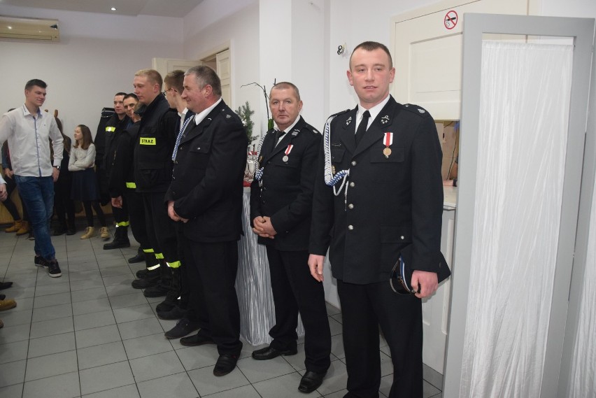 Wigilijne spotkanie strażaków ochotników z OSP Głuchowo