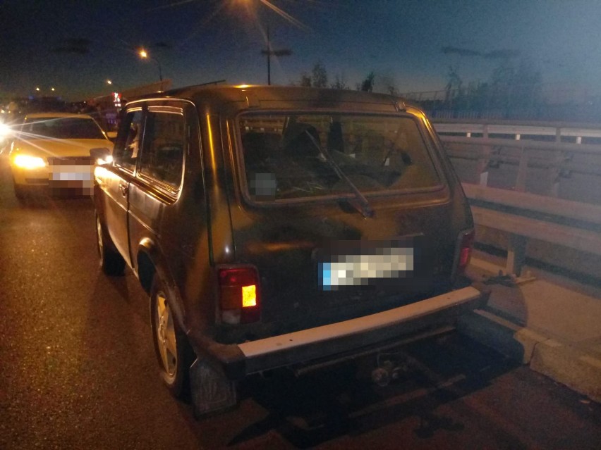 Policjantka Izabela Koperska po pracy zatrzymała kierowcę jadącego pod prąd ulicą Kruszyńską we Włocławku [zdjęcia, wideo]