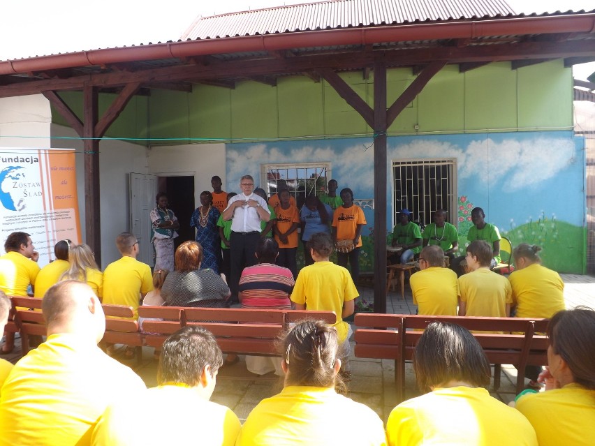 Grupa Ewangelizacyjna Claret Gospel z Wybrzeża Kości Słoniowej, w Zbąszyniu 