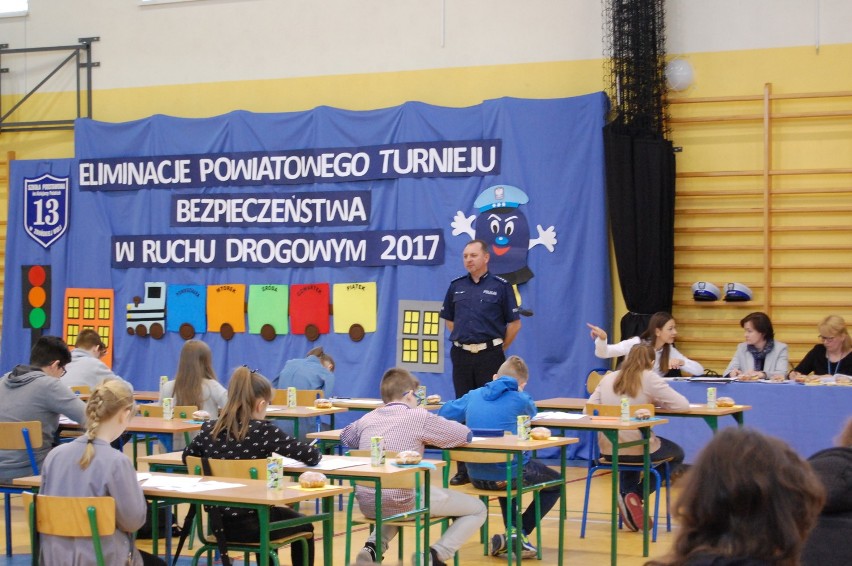 Turniej bezpieczeństwa ruchu drogowego w Zduńskiej Woli